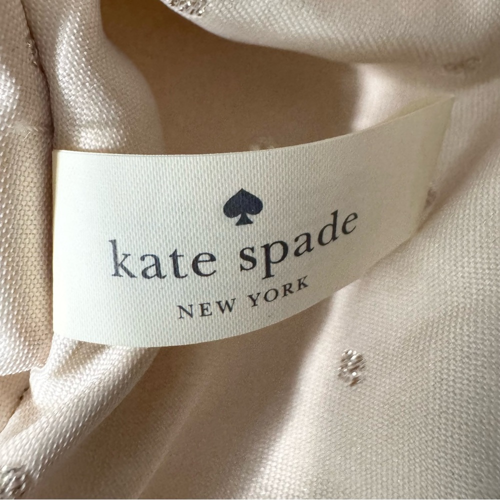 kate spade New York Mercer Isle Sloan Satchel Beige Leather - Picture 15 of 16